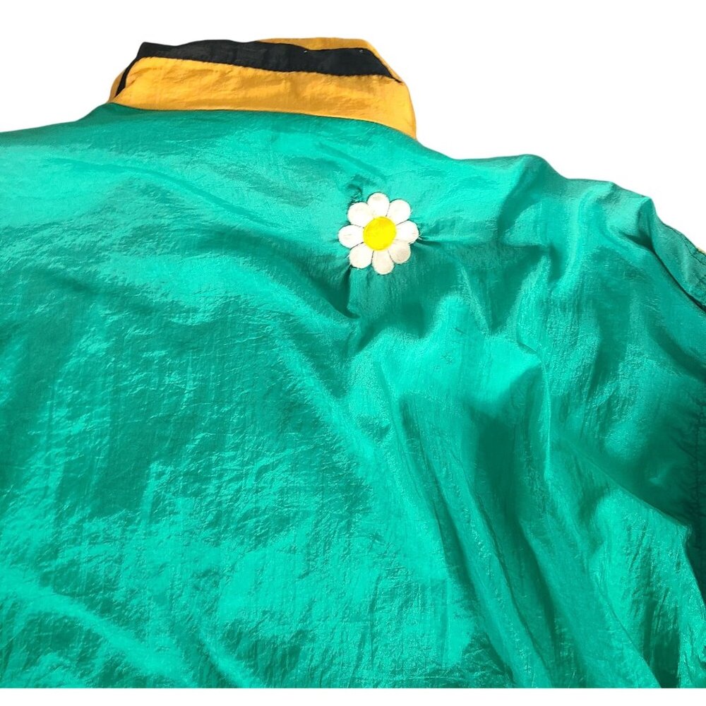 Vintage Blair Boutique Color Blocking Windbreaker 1980's Tracksuit Size L - Picture 8 of 16